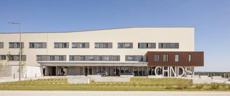 Construction du nouvel Hôpital Nord Deux-Sèvres
Le projet comprend :


	1 bâtiment unique se développant sur 5 niveaux sur